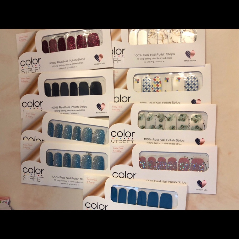 Color street nail strips